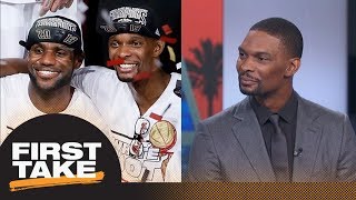Chris Bosh on evolution of LeBron James: I'm amazed by what he can do | First Take | ESPN