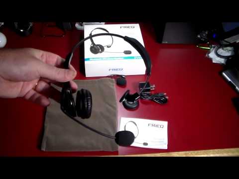 Frieq BlueTooth 4.0 MultiPoint Noise Canceling Headset