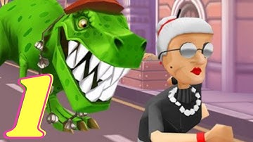 Angry Gran Run Game - Android,ios Gameplay All Levels Part 1