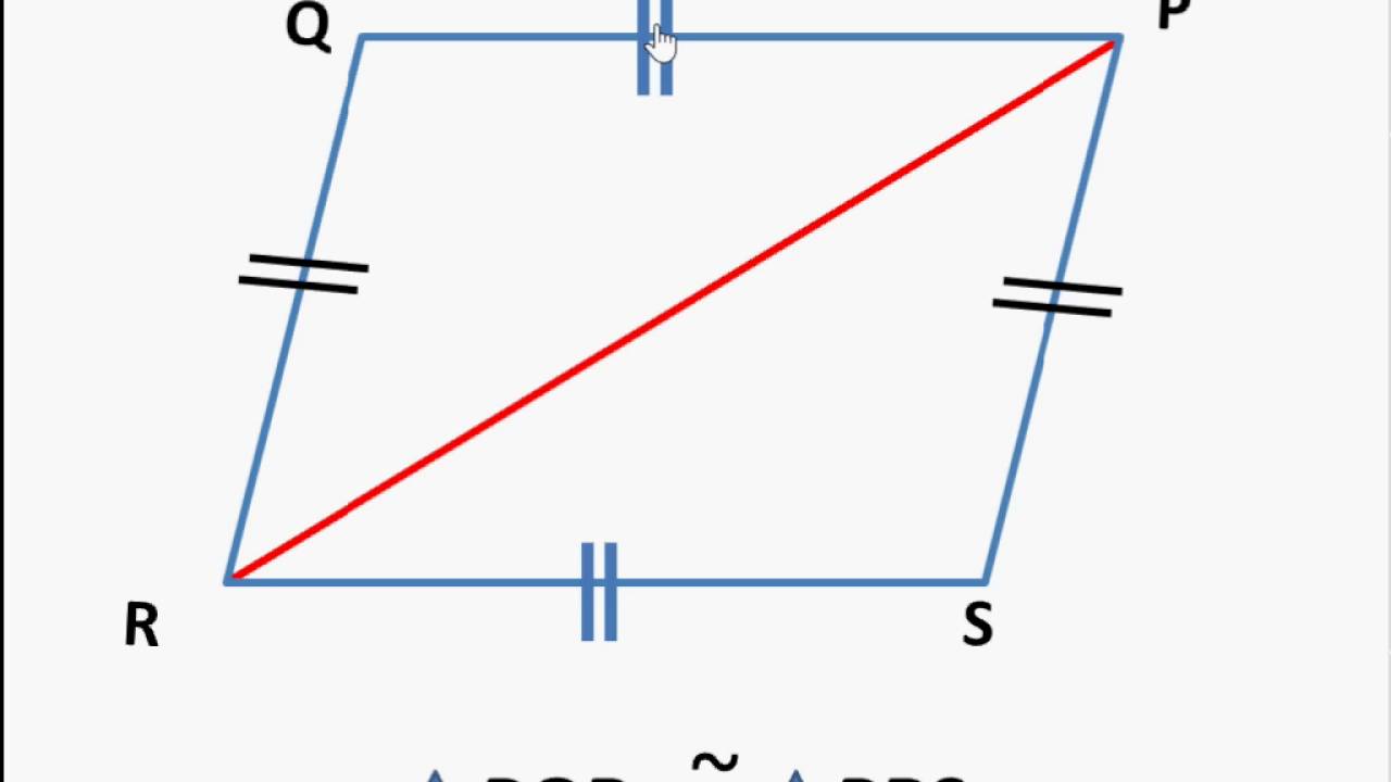 Math Understanding Quadrilateral Interior Angles Sum Opp Angles Of Parallelogram English