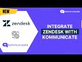 Add ai chatbot to your zendesk account using kommunicate  gui bot builder  no code