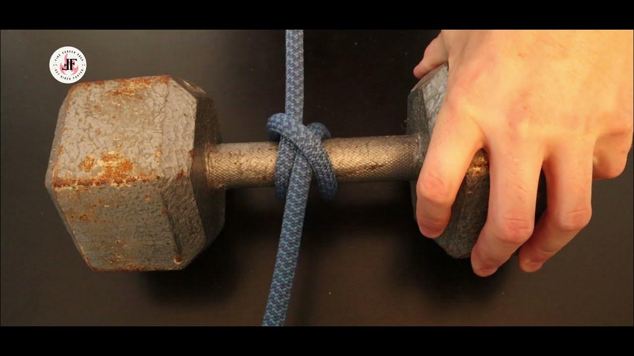 (CLOVE HITCH 2) How to Tie the CLOVE HITCH around an object or through a loop YouTube