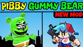 Friday Night Funkin' New VS Pibby Gummy Bear - Pibby Cartoons | Pibby x FNF Mod