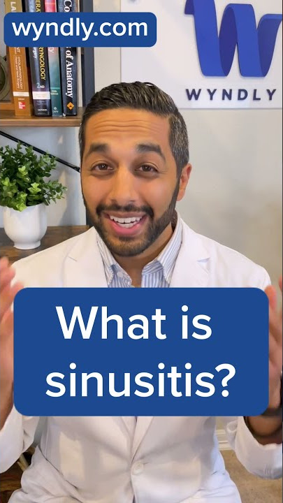 What are the symptoms of sinusitis? An ENT answers! #shorts