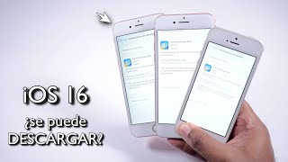 🤯 What happens if you TRY TO INSTALL iOS 16 on iPhone 7 iPhone 6s & iPhone SE 2016