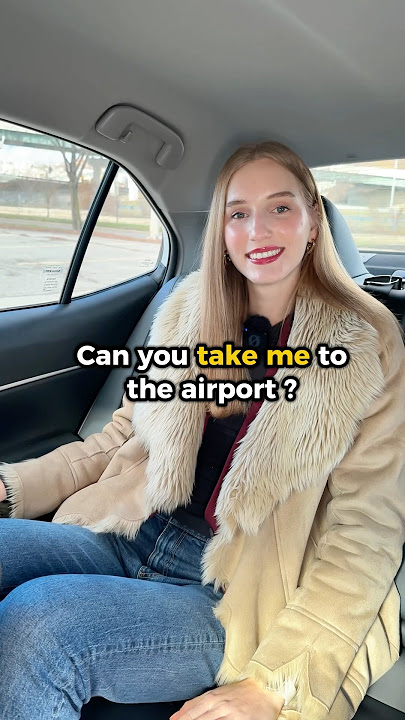 Taxi Vocabulary 🚕 #gringa #englishlanguage #funny #ariannitalagringa #americanpronunciation #taxi