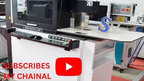 Automatic channel Letter Bender machine made in Poland by 3D System