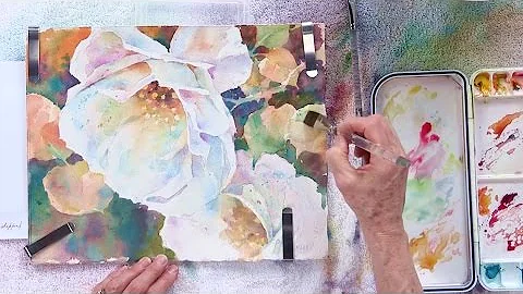 Painting White Flowers - DVD with Julie Gilbert Po...
