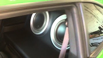 Loudest JL audio W7 subwoofers in a SS Camaro