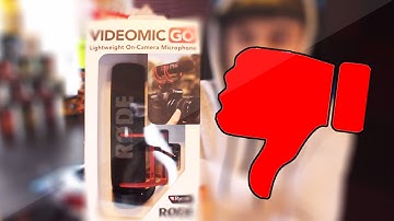 DO NOT BUY THE RODE VIDEOMIC GO! - HOW TO FIX AND WHY THE CLICKING NOISE!