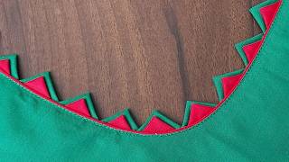 Very easy & Beautiful Triangle shape Patchwork Blouse neck design || your own blouse design 895.mp4