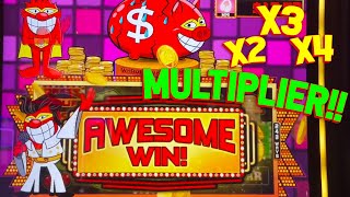 BIG BUCKS BONUS!! with VegasLowRoller on Press Your Luck  and Genie’s Prize Slot Machine!!