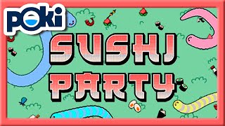 How to Play Sushi Party  Gameplay on Poki.com