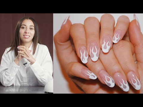 Step-By-Step Nail Art: Painting Flames