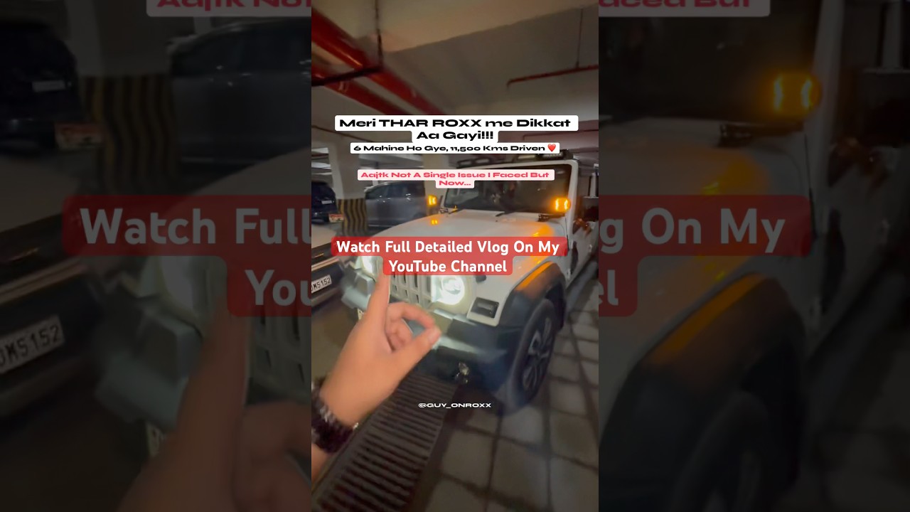 Apni Roxx Me Dikkt Aa Gyi, Kya Mahindra Solve Kr Payegi isko?! ❤️ 