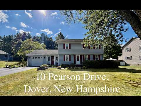 10 Pearson Drive, Dover, NH home video tour