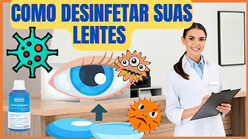 Pode limpar lente de contato com água oxigenada?