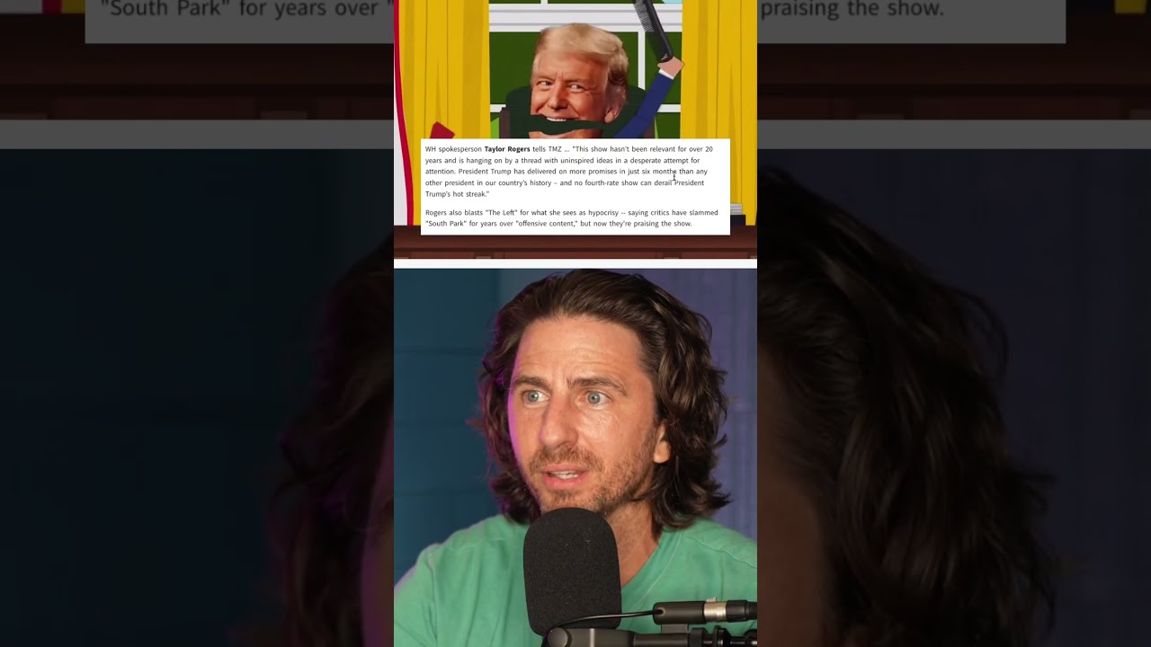 White House Responds To South Park Trump Roast Southpark Uspolitics Politicalnews