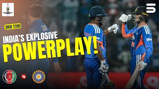 Explosive Powerplay! India’s 100-Run | Afghanistan vs India | M 3 | T20I Series 2026 | ACB | M9N1J
