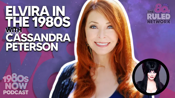 Elvira in the 1980s with Cassandra Peterson
