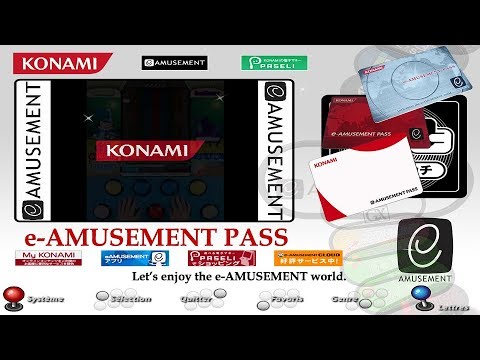 [HS] Konami e-AMUSEMENT (Main Menu MEDIA Arcade)