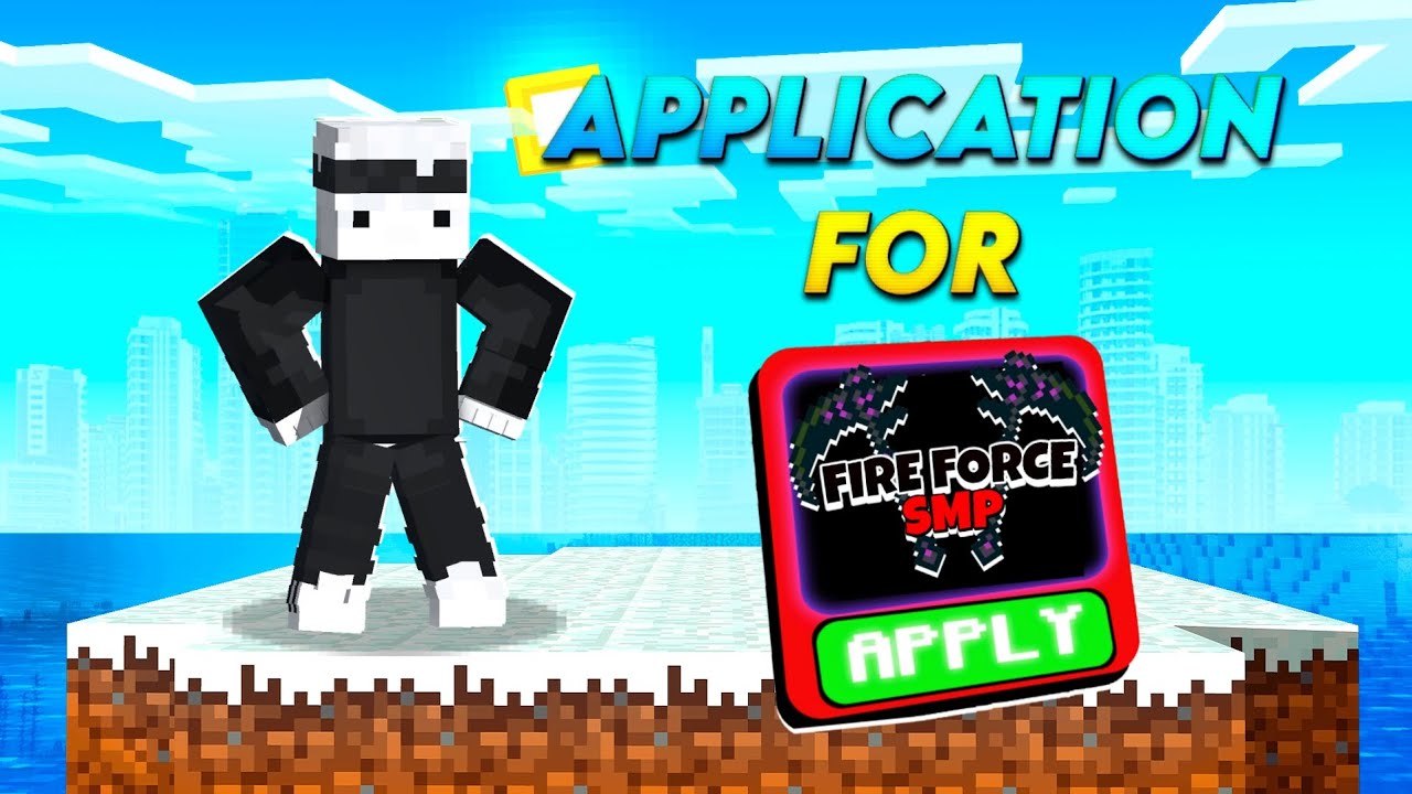 Best Ever Application For Fire Force Smp 🔥🧡 | @RobinBoi - YouTube