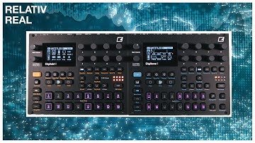relativ real ... Digitone II & Digitakt II ... ambient, psybient, downbeat
