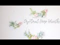 FLORAL HOOP WREATH DIY| BACKDROP FLORAL HOOPS| SPRING WREATH| NURSERY DECOR