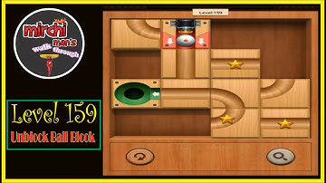 Unblock Ball-Block Puzzle || Level - 159  || Walk Through