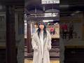ニューヨークの地下鉄で新曲「New Walk」歌いました#紫今 #mulasakiima #newwalk #左ききのエレン ※許可を得て撮影しております