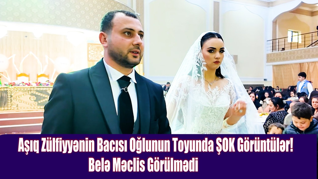 AŞIQ ZÜLFİYƏNİN BACISIOĞLUNUN TOYU TOVUZU VALEH EDEN TOY