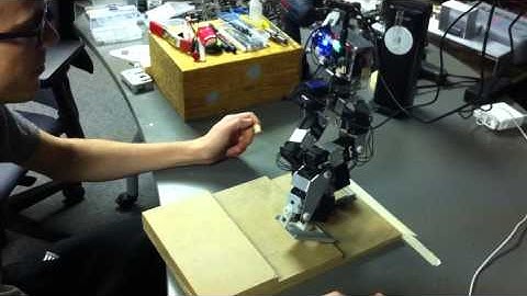 Bipedal Masonry Construction Robot Tests - Part 2