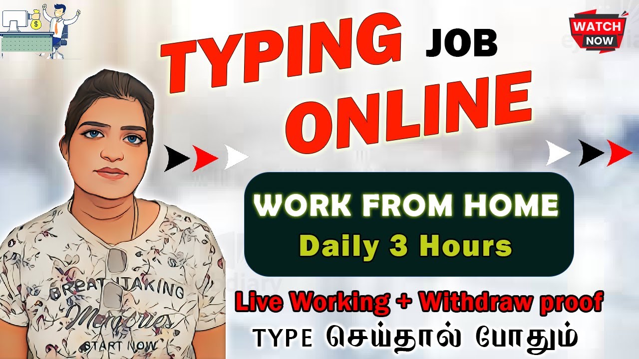  Typing Jobs Work From Home In Tamil Part Time Typing Jobs For 