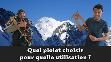 Quelle taille de piolet alpinisme ?