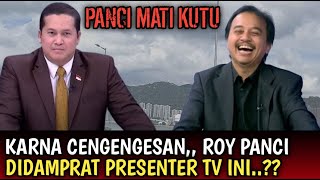 VIRALLY, THE SECONDS WHERE THIS TV HOST BEATS OUT ROY SURYO WHO WAS GRIPPING DURING THE DEBATE..??