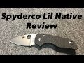 Spyderco Lil Native Review - It's an ANGRY elf!