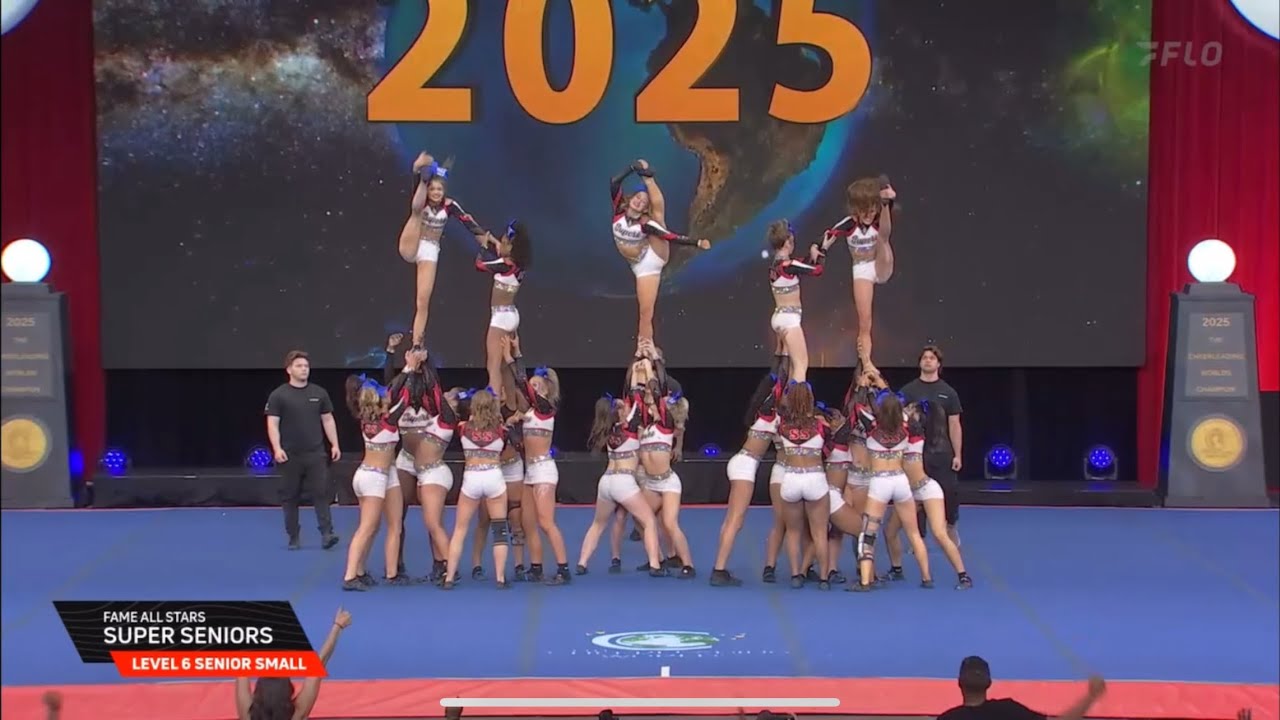 Worlds 2025: FAME - Midlo - Super Seniors #worlds #worlds2025 #cheerleading