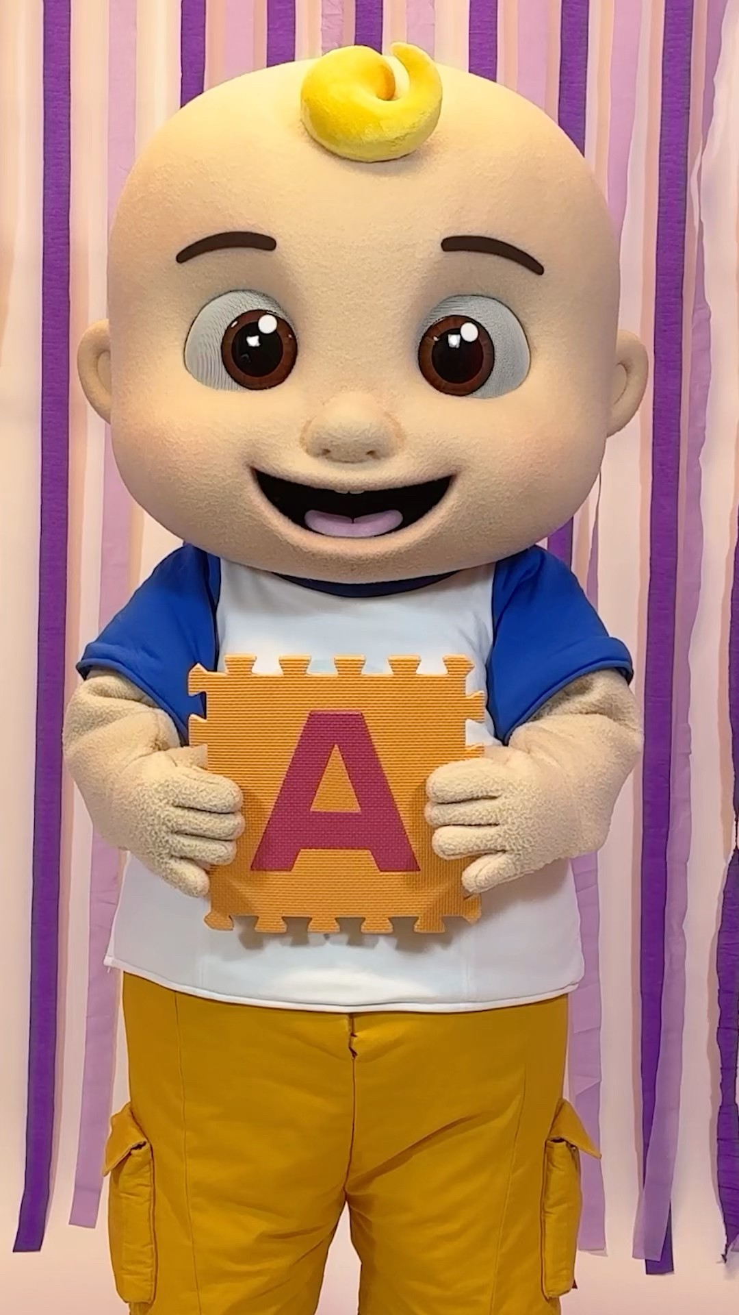 Learn ABCs with REAL LETTERS! CoComelon in Real Life! #cocomelon #shorts