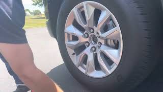 Removing wheel center caps from GM wheels How to :