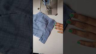One tucks blouse me Belt Stitch karne ka trika #shorts#short#trending#youtubeshorts#ytshorts#reels