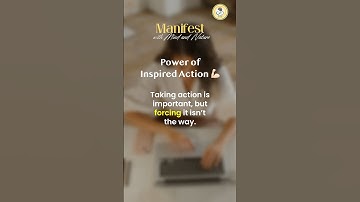Power of Inspired Action 💪🏻 #manifesting #manifest #shorts #universemessage #inspiredaction