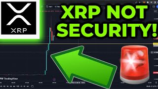 XRP Is NOT A SECURITY: JUDGE SAYS! (🚨BREAKING NEWS - HUGE PUMP)