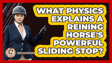 What Physics Explains A Reining Horse