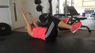 Single Leg Deadbug: HOME CORE WORKOUT