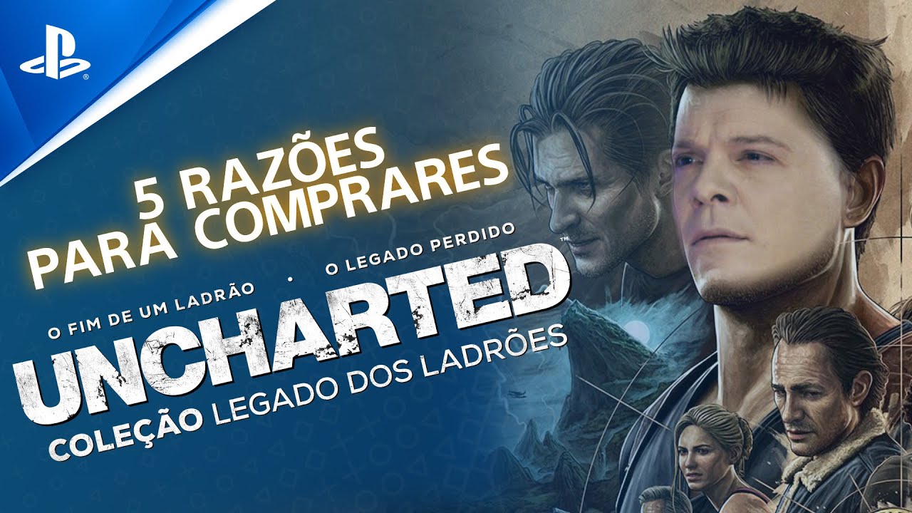 Jogo Uncharted Colecão Legado dos Ladrões - PS5