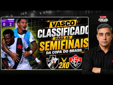 VASCÃO CLASSIFICADO PARA SEMI DA COPA DO BRASIL - VITÓRIA ELIMINADO!!! QUE VENHA O PALMEIRAS!!!