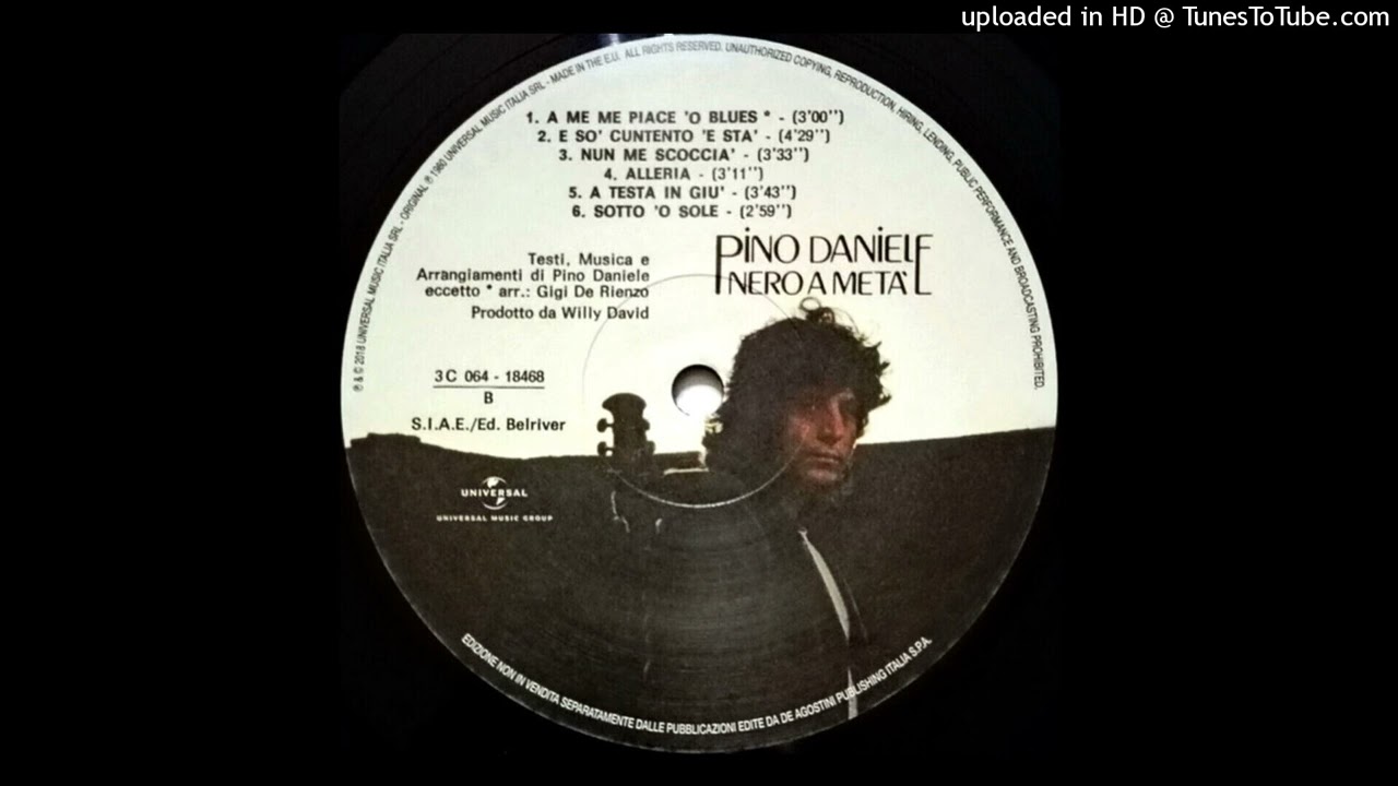 Pino Daniele  - A Me Me Piace O Blues 1980