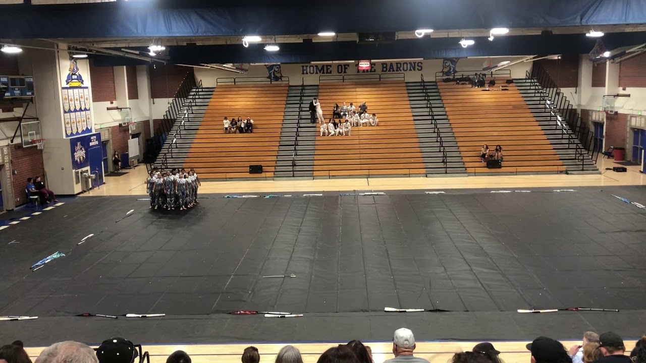 Bellflower High School Varsity Winterguard Fountain Valley Hs