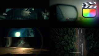 Filmic Opener Modular Template for Final Cut Pro — MotionVFX