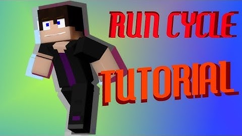 RUN CYCLE TUTORIAL - MINECRAFT